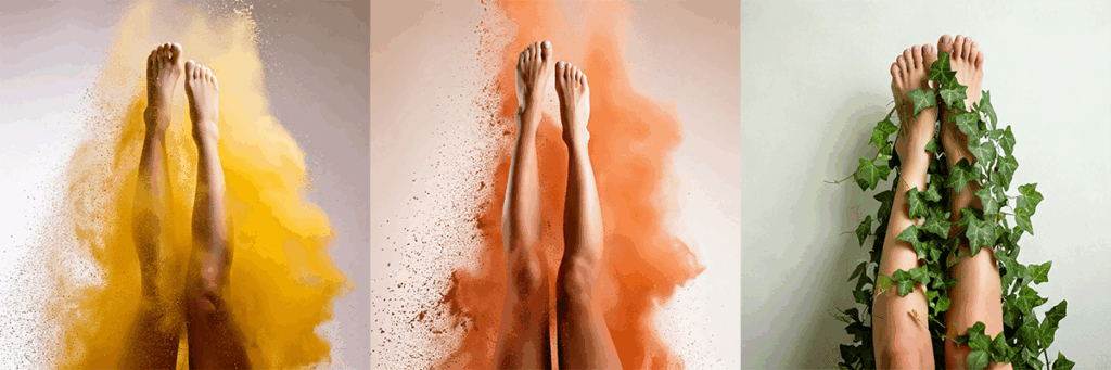 Trattamento Gambe GypsoTerm in 2 fasi